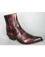 7826 Sendra Stiefelette Denver Rojo Dirty