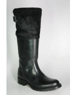 7895 Sendra Schaftstiefel Negro gefüttert