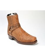 8286 Sendra Boots Python Barr Flyer Cuero Mate