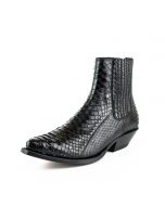 2575 MAYURA Stiefeletten Python Black