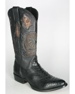 2C01 Cuadra Cowboystiefel Pythonleder Black