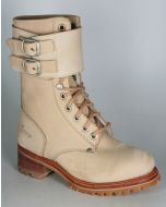 Logger 44 Paraiso Schnürstiefel Ivory