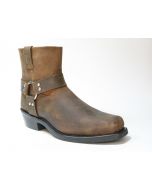 2059 OLDWEST Route 66 Bikerboots Brown