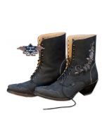 669 Rosie Stars&Stripes Schnuerstiefel Black