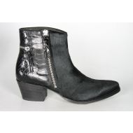 11841 Sendra Stiefelette LIA Negro Pelo Python