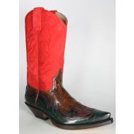 3241 Cowboystiefel Sendra Flora Verde Botella Quersia 