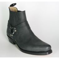 5049 Sancho Biker Stiefeletten Mistral Negro