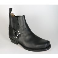 5049 Sancho Abarca Bikerboots Stiefeletten Negro