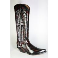 7167 Sendra Cowboystiefel Hochschaft Flor. Fuchsia