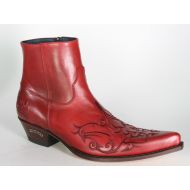 7216 Sendra Stiefelette JAVI Ciclon Rojo Stickung