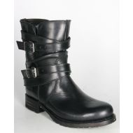 9695 Sendra Bikerboots Kurzsschaft Ciclon Negro