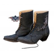 669 Rosie Stars&Stripes Schnuerstiefel Black