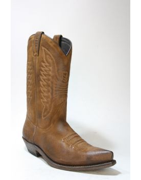 020 MAYURA Cowboystiefel Afelpado Tabaco