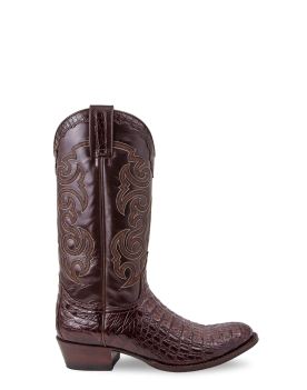 10004 Sendra Cowboystiefel Kaimanleder DOM Brown