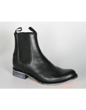 10049 Sendra Chelsea Boots Ciclon Negro