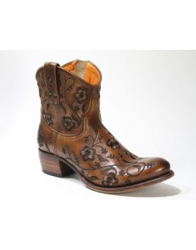  10064 Sendra Stiefelette SARA Deep Lavado Marron 2