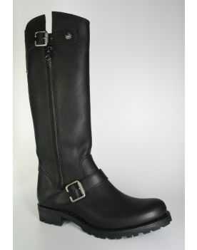 10143 Sancho Bikerboots Negro