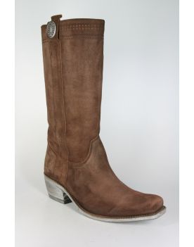 10322 Sancho Boots Wildleder Softy Delave Testa