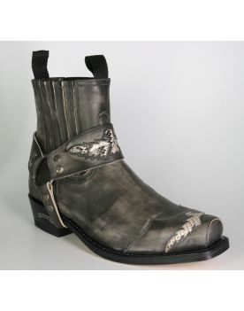 10543 Sendra Stiefelette Olimpia Antracita Lavado