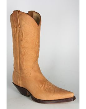 1104 Tony Mora Cowboystiefel Nubuk Gacela