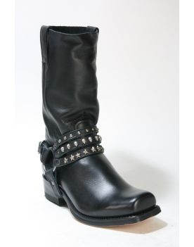  11188 Sendra Bikerboots Blues Negro