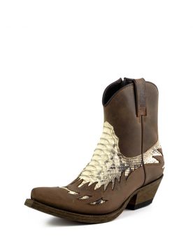 012 Cowboystiefel Mayura Crazy Old Sadale Python Natural