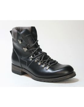 12343 Sendra Schnürboots Negro
