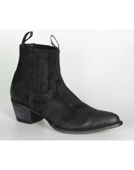 12380 Sendra Stiefelette LIA Wildleder Negro