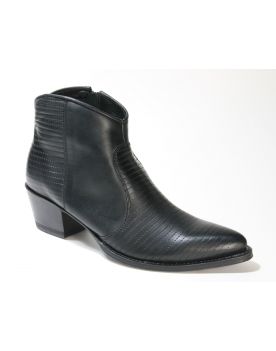  12845 Sendra Stiefelette LIA Rustic Indico Negro ohne R