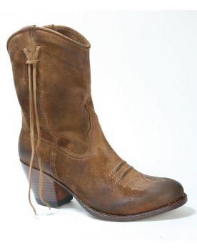 12992 LALY Sendra Boho Boots Serr. Usado Marron