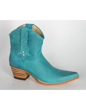 13141 Sendra Kurz-Cowboystiefel Alma Turquesa