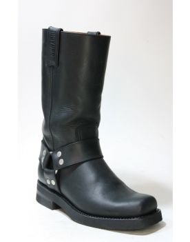 1501 MAYURA Bikerboots mit Gummisohle Negro