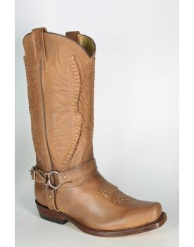 25358 1562 Rancho Bikerboots Beige