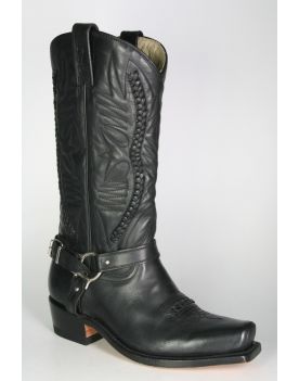 1562 Mezcalero Bikerboots Black