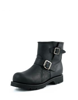 1581 Mayura Engineer Kurzstiefel Black