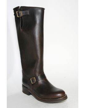 16084 Sendra Boots Langschaftstiefel Wax Castano