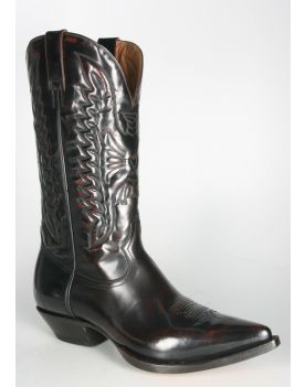 2638 Don Quijote Cowboystiefel Antic Brown