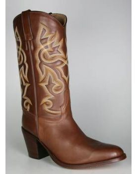 1703 Tony Mora Cowboystiefel braun rund