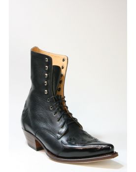 18659 Sendra Schnürstiefel Flora Negro Salvaje Negro