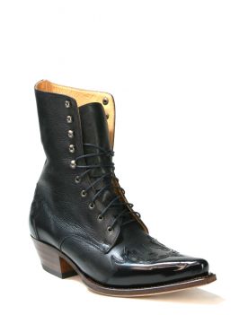 18659 Sendra Schnürstiefel Flora Negro Salvaje Negro