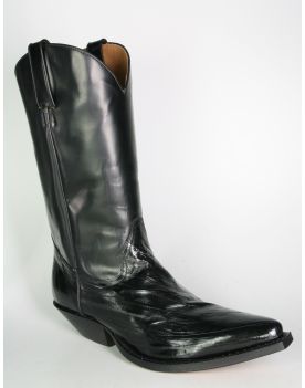 2051 Tony Mora Cowboystiefel Aal Leder schwarz