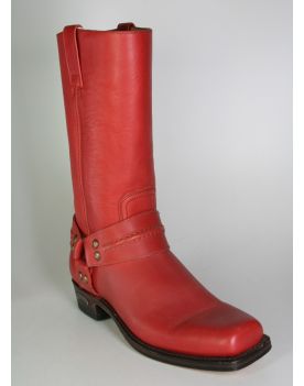 2380 Sendra Bikerboots Rot