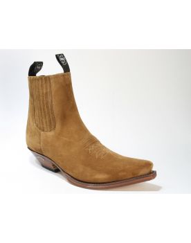 2581 Sendra Boots Stiefeletten Serr. Tabaco