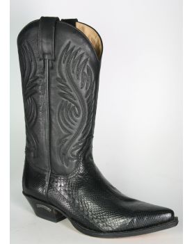 2605 Cowboystiefel Sendra Python Negro