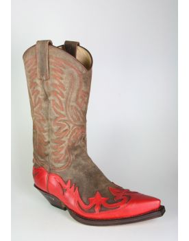 3241 Sendra Cowboystiefel Ciclon Rojo Old Martens