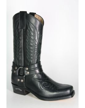 3335 Sendra Bikerboots Negro