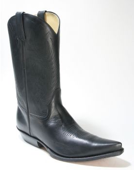 3389 Tony Mora Cowboystiefel Negro spitz