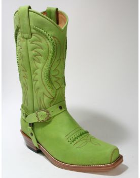 3434 Sendra Cowboystiefel Flota Pistacho