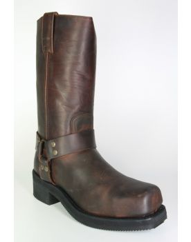 3885 Patton Sendra Bikerboots braun