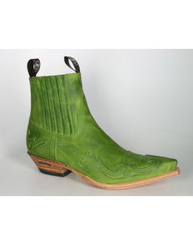 4660 Sendra Stiefeletten Floter Pistacho